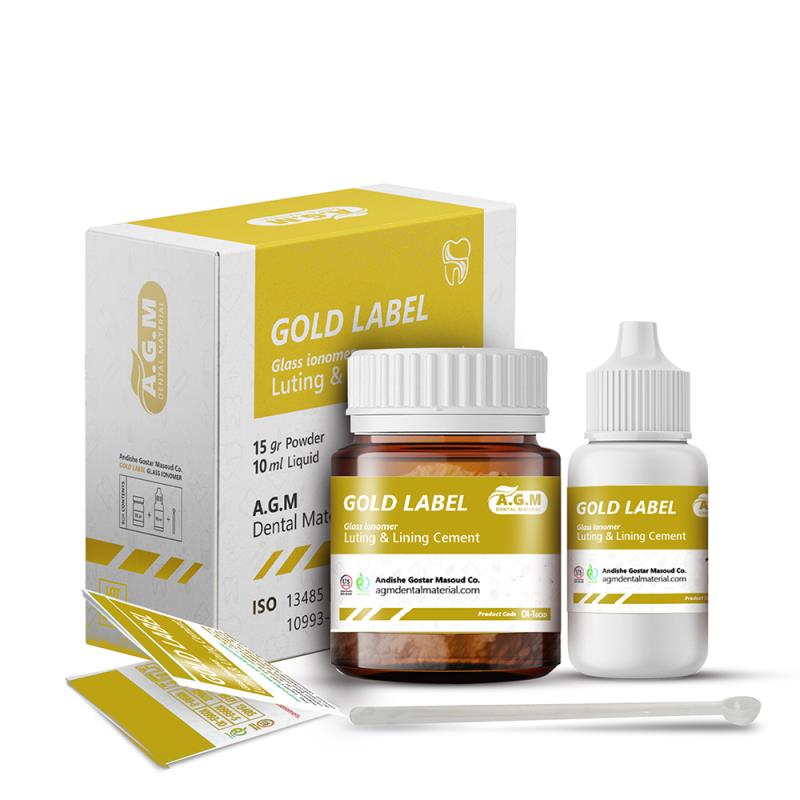  سمان گلس آينومر لوتينگ گلد 15 گرمی