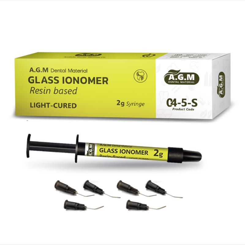  گلس آینومر رزینی لایت کیور